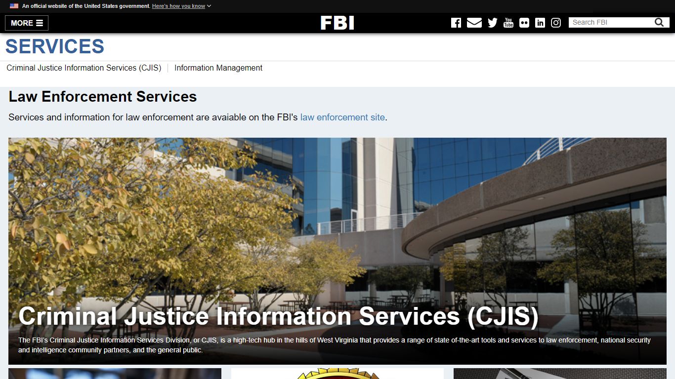 Services — FBI - Federal Bureau of Investigation